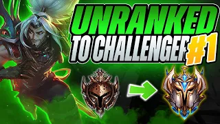 UNRANKED TO CHALLENGER: EP #1 ~ CARRY YOUR TEAM MATES OUT OF SILVER! - League of Legends