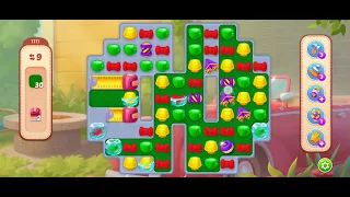 HomeScapes Level 1111 Walkthrough || Grass Tape Collectable || 5 Moves Left