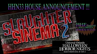 HHN33 House Announcement !!!