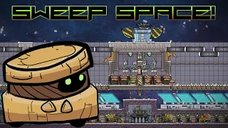 Sweep SPACE! Oxygen Not Included Experiment