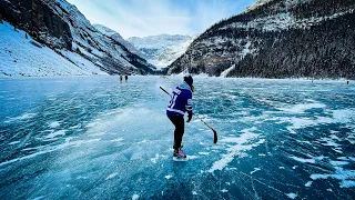 Lake Louise Wild Skating Canada