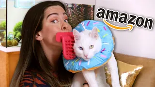 Ich teste KRANKE KATZEN PRODUKTE von Amazon an den Cats!