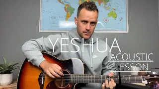 YESHUA || Jesus Image Worship || UPPERROOM - Acoustic Guitar Lesson/Tutorial [EASY]