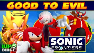 SONIC FRONTIERS Characters: Good to Evil