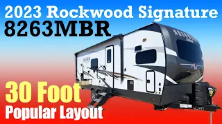 ROCKWOOD SIGNATURE 8263MBR 30 Foot Travel Trailer - Not Pretentious or EXPENSIVE! #RockwoodSignature