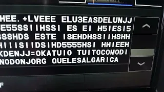 YAESU FTDX10 probando decodificador código morse, telegrafia