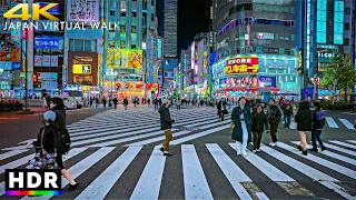 Tokyo Shinjuku Night Walk • 4K HDR