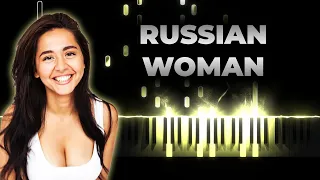 Манижа Русская Женщина караоке, на пианино - Manizha - Russian woman