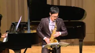 Engene Bozza: Aria for alto Saxophone and Piano