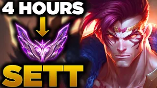 [S13] How to ACTUALLY Climb to Master in 4 Hours with Sett - Sett Gameplay Guide + Builds + Runes