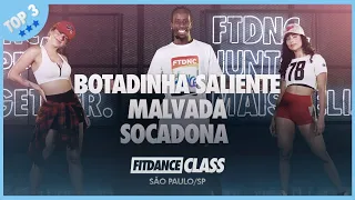 TOP 3 - Botadinha Saliente | Malvada | Socadona | FitDance (Coreografia) | Dance Video