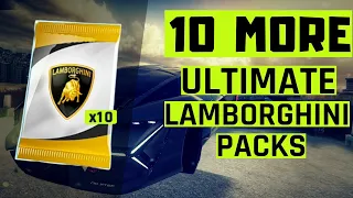 Asphalt 9 | 10 MORE Pack Opening x Ultimate Lamborghini Packs