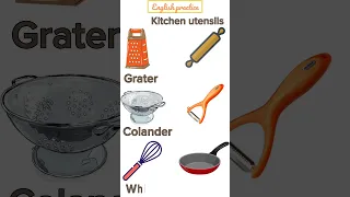 Kitchen utensils #shorts #english #englishvocabulary