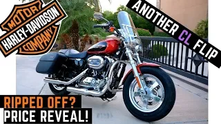 How Much I Paid for a Harley Sportster 1200 Custom: Ride, Off Roading, Review, Impressions, Re-Up