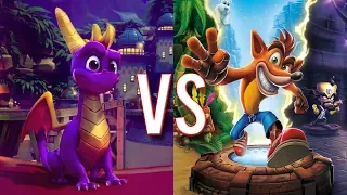 Which Has Aged Better? Spyro Reignited Trilogy or Crash Bandicoot N. Sane Trilogy