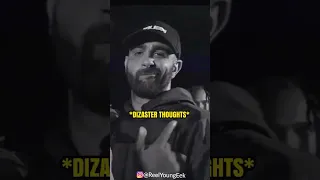 WHEN DIZASTER GETS CALLED OUT FOR PUNCHING MATH HOFFA 🤣 #battlerap