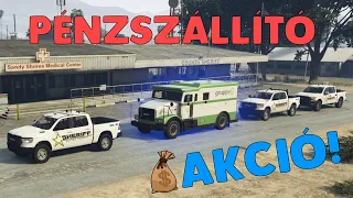 A PÉNZSZÁLLÍTÓ AKCIÓ! - GTA V RP