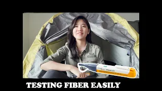 The easiest way to test fiber!