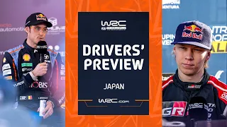 Drivers' Preview | WRC FORUM8 Rally Japan 2023