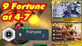 *WORLD RECORD* 9 Fortune | 5 Cost 3 Star | TFT Set 11