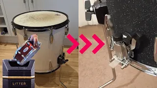 Turning a Floor Tom into a Snare Drum | Building Beats