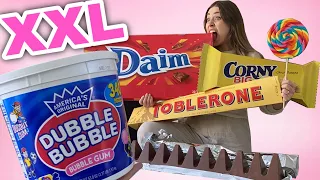 DAS sind die größten XXXL Süßigkeiten 😳  Der Test | Bibi