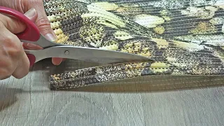 I bought a rug and immediately cut it! You won't believe what came out of it!