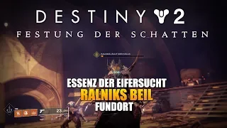 Destiny 2 Essenz der Eifersucht Quest-Schritt - Ralniks Beil Fundort