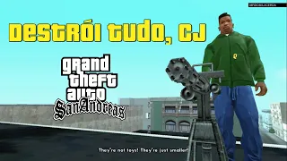 GTA San Andreas Gameplay #39 - Air Raid - Destruindo os Aviões De Brinquedo