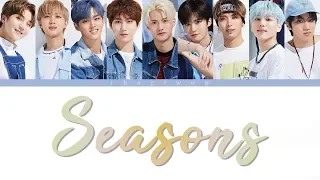 PENTAGON (ペンタゴン / 펜타곤) - Seasons (Color Coded Lyrics Kan|Rom|Eng)