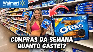 COMPRAS DA SEMANA NO WALMART CUSTO DE VIDA FLÓRIDA 🇺🇸|Bruna Danielle