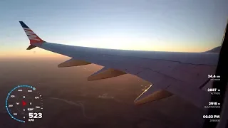 Smartwings 737-8 MAX takeoff from Prague