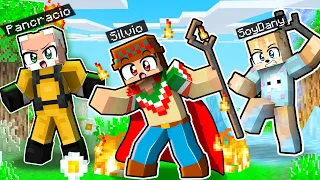 ¡Minecraft PERO hay MAGIA! 😲⚡🧊🔥 SILVIOGAMER MINECRAFT PERO