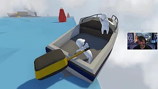 GAULES, LIMINHA, BT0 E NAK JOGANDO HUMAN: FALL FLAT (10/10/23) #2