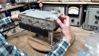 Viking Model E1 4526Z Tube Radio Video #1 - Checkout and Power Up