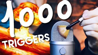 1,000 TRIGGERS IN 1 MINUTE ASMR...   I’m sorry