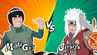 ᴴᴰ Might Guy vs Jiraiya : The Toad Sage (Com vs Com) Naruto Shippuden Ultimate Ninja Storm 4 #nuns4