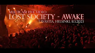 [MultiCam] Lost Society - Awake (Live @ Tavastia, Helsinki, 11.3.2023)
