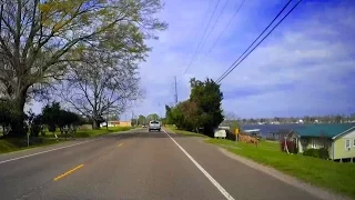 Road Trip #138 - LA-1 North - US-190 near Port Allen to LA-1 Business, New Roads, Louisiana