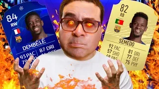 NELSON SEMEDO E OUSMANE DEMBÉLÉ À DIREITA | FIFA 20 FUT #44