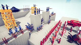 Renaissance Team Vs Every Team | Totally Accurate Battle Simulator TABS