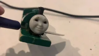 Custom Thomas wooden railway Peter Sam