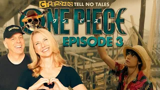 ONE PIECE Live Action Review! Episode 3 - Tell No Tales! First Time Watching!