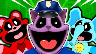 CATNAP V.S SMILING FRIENDS in Cops and Robbers! (Poppy Playtime: Chapter. 3 Mod)