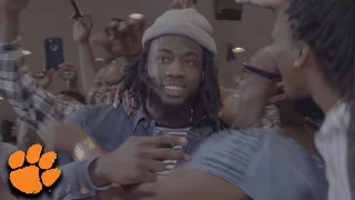 Mike Williams Reaction at NFL Draft Party as #7 Pick To LA Chargers
