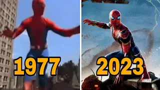 Evolution of Spider-Man in Live Action Movies  | 1977-2023 | Be A Gamer