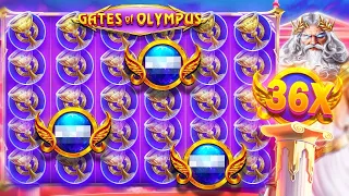 BONUS BUY В GATES OF OLYMPUSE ПОЙМАЛ МИКРО ЗАНОСИК !