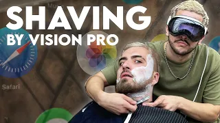 SHAVING BY VISION PRO