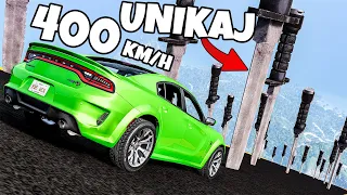 ❄️ AUTA I NAJCIĘŻSZY TOR Z PUŁAPKAMI!? | BeamNG Drive |