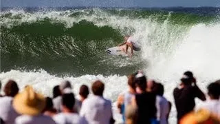 Heat Highlights - Joel Parkinson VS. Julian Wilson - Quiksilver Pro Gold Coast 2013 Quarterfinal